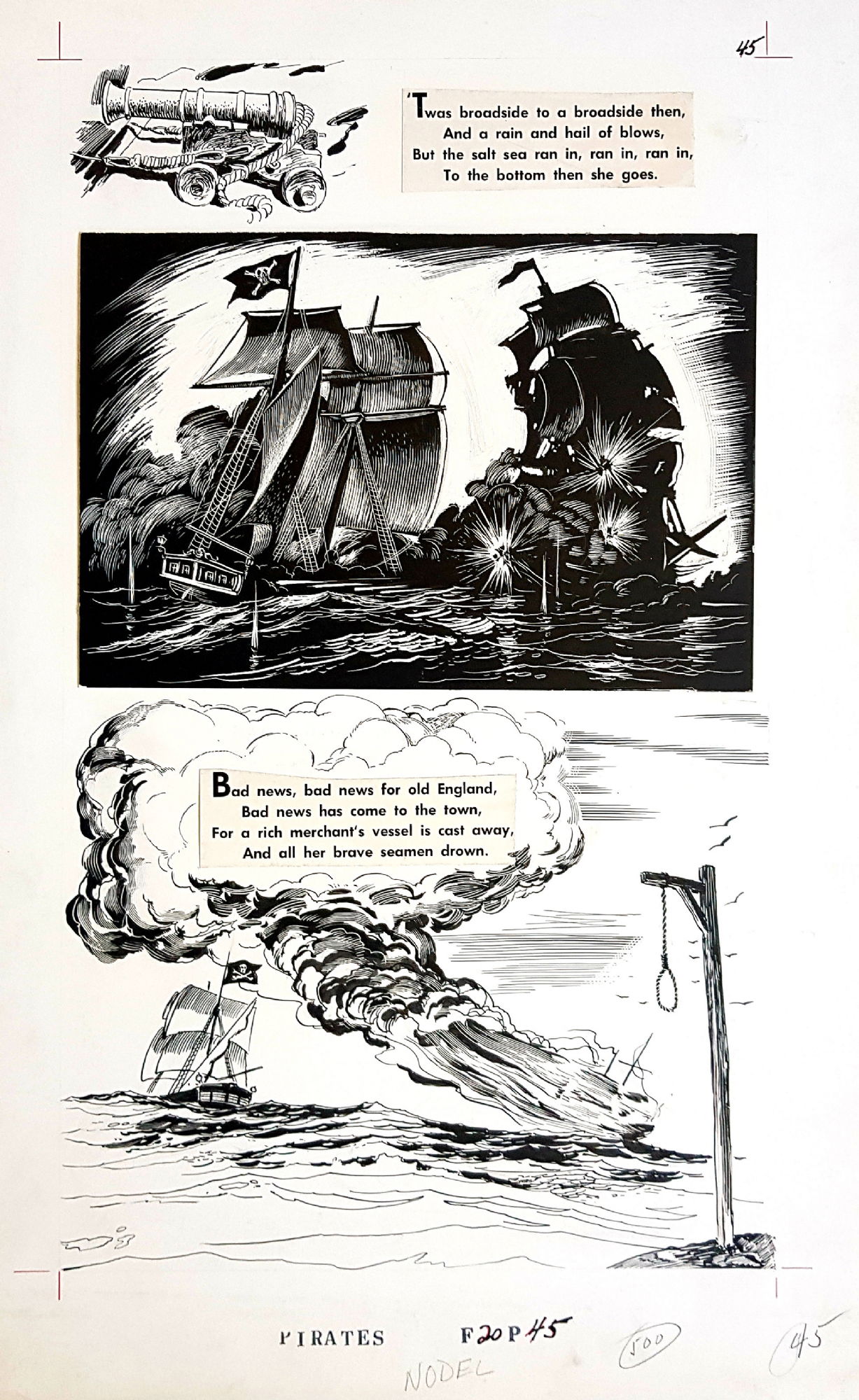 A-Robbin' Upon the Salt Sea , Page 4, in Lars Teglbjaerg's Nodel ...