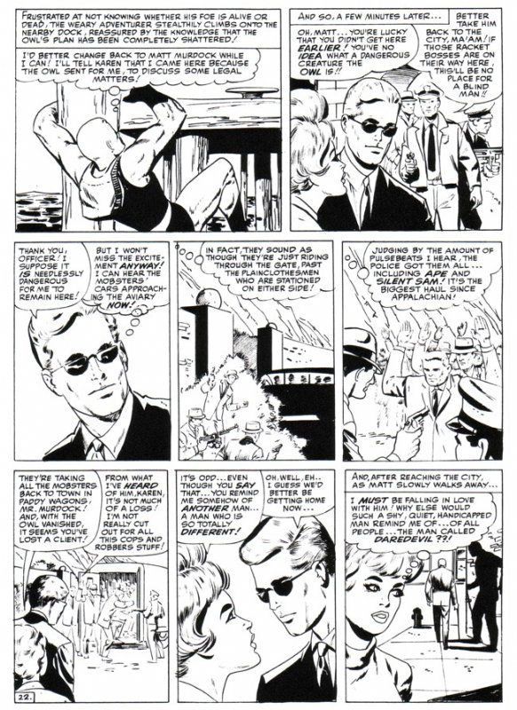 Daredevil 3, page 22, in Lars Teglbjaerg's ART SOLD/TRADED Comic Art ...