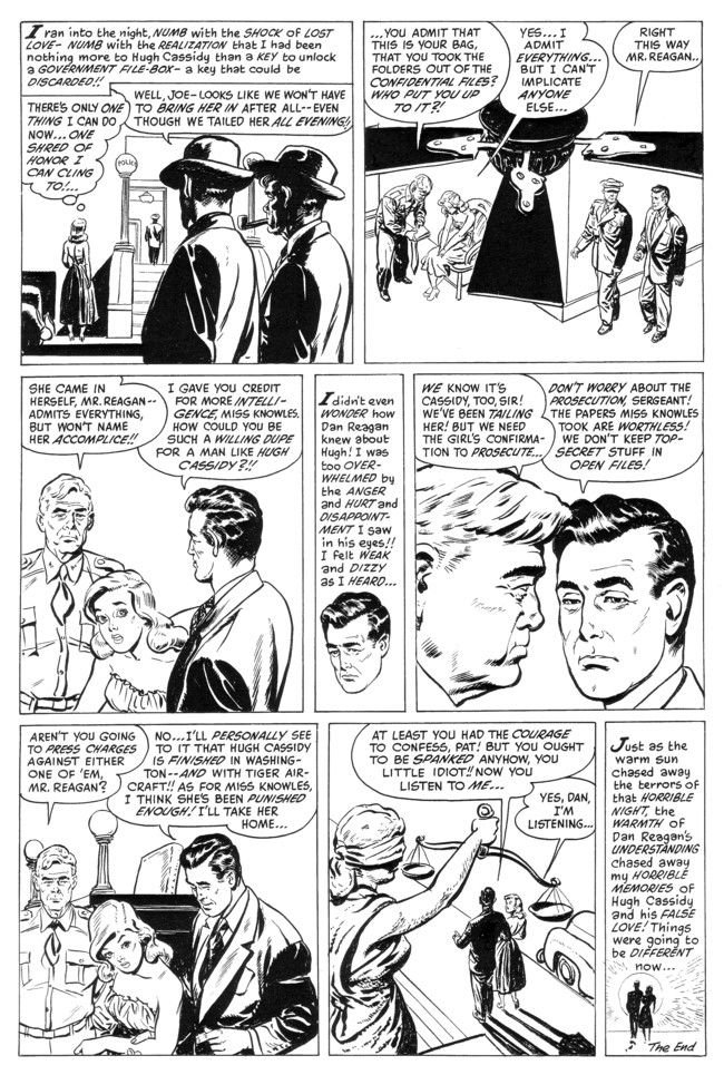 Love Was My Destroyer Page 9 In Lars Teglbjaerg S Sparling Jack Romance Harvey Comic Art