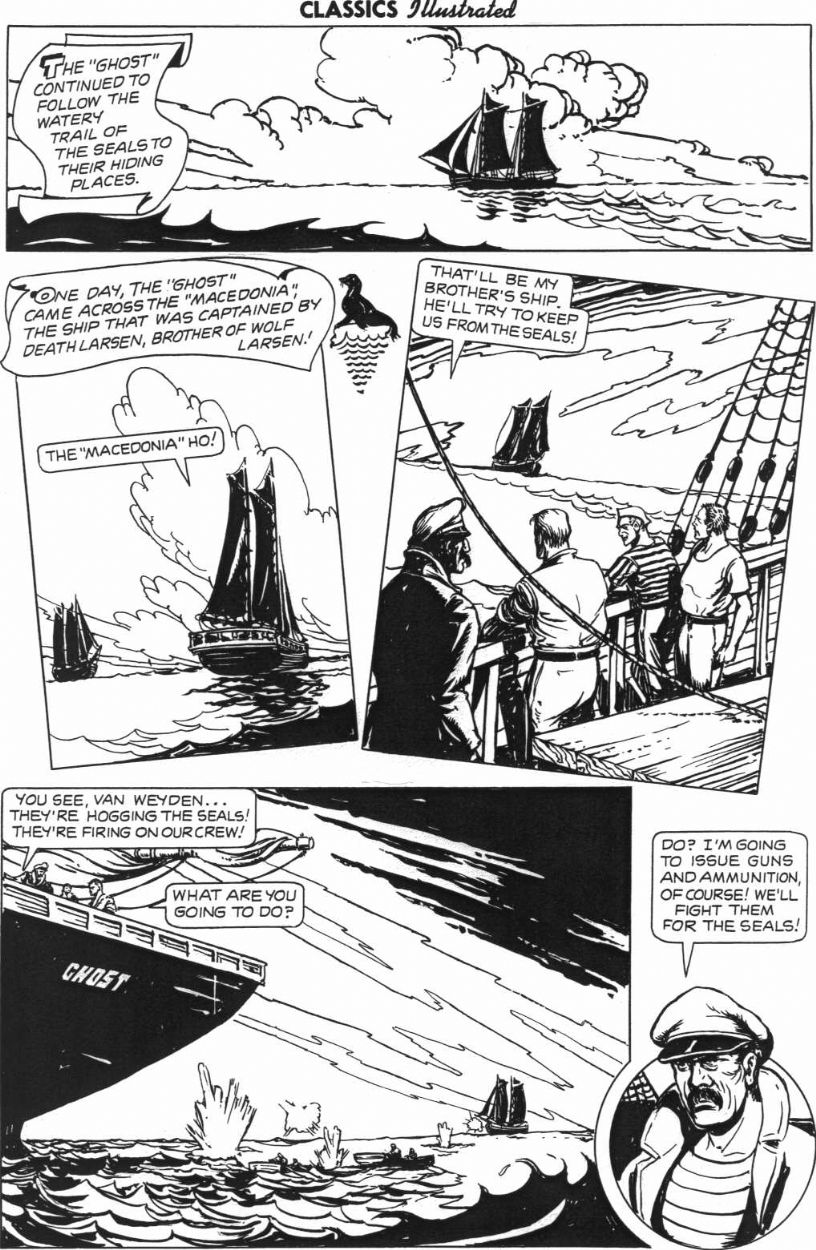 The Sea Wolf , page 32, in Lars Teglbjaerg's Blum, Alex A. 