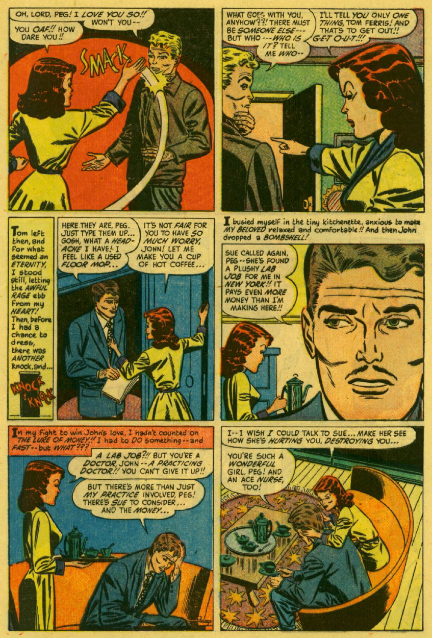 Love Thief Page 4 In Lars Teglbjaerg S Sink John Romance Pre Code Vs Code Harvey Comic Art