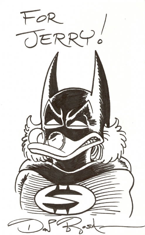 Bat Scrooge by Don Rosa, in Jerry Butler's Batman Comic Art Gallery Room