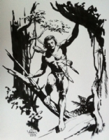 Thomas Yeates Tarzan Comic Art