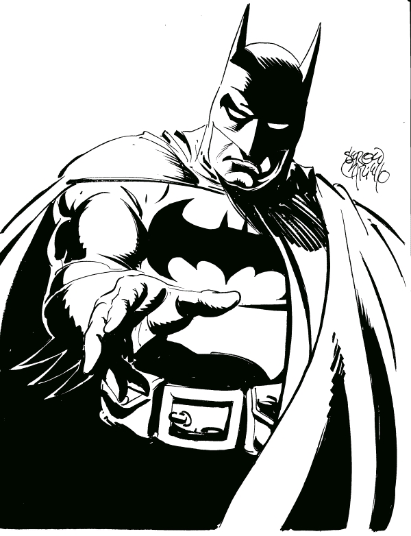 Batman by Sergio Cariello, in Steven Barker's Commissions Comic Art ...