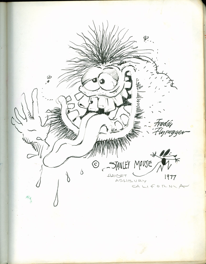 Stanley Mouse Miller, in Robert Beerbohm's Beerbohm Memory Book