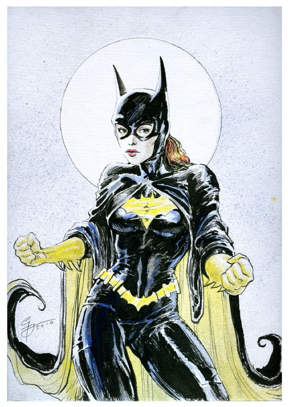 Batgirl!, in George Todorovski's Comic Book Characters Comic Art ...