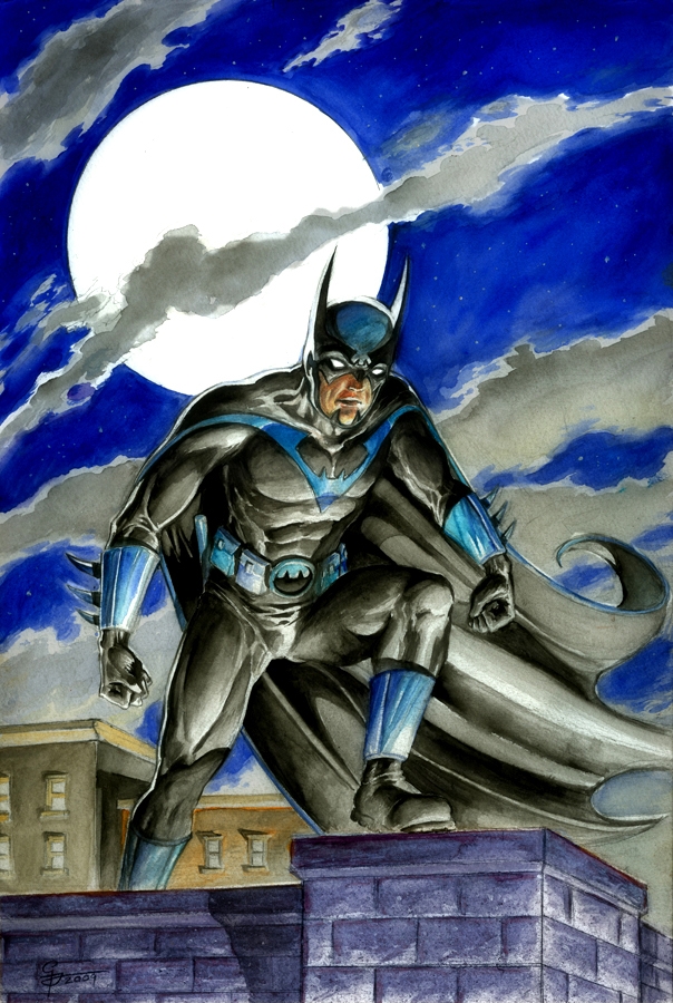 Bat-Wing Batman / nightwing, in George Todorovski's Comic Book Characters  Comic Art Gallery Room