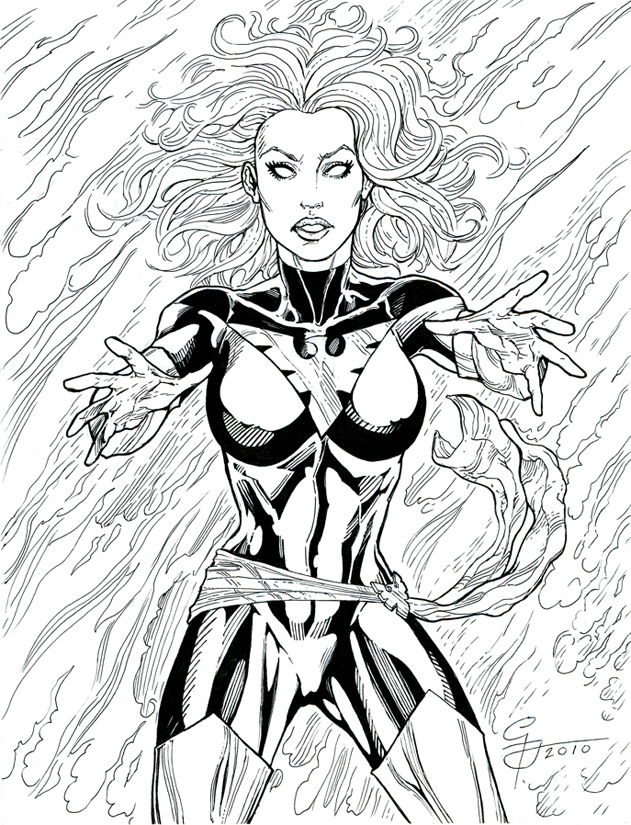 Dark Phoenix, in George Todorovski's Comic Book Characters Comic Art ...