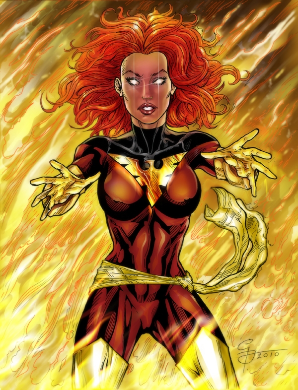 Dark Phoenix Color!, in George Todorovski's Comic Book Characters Comic ...