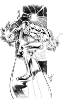 Silver Surfer Comic Art