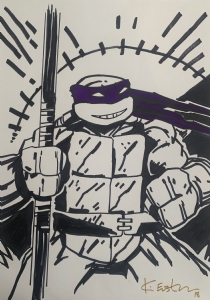 Teenage Mutant Ninja Turtle - Donatello by Peter Laird , in Jas M's Teenage  Mutant Ninja Turtles Comic Art Gallery Room