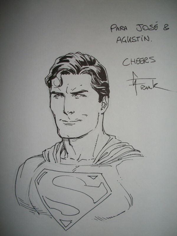 Gary Frank-superman, In Vigo Jose Y Agustin's Jornadas Aviles 2015 