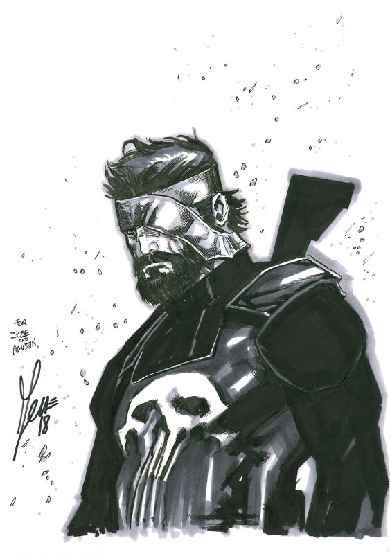 Marco Checchetto-The Punisher, in Vigo Jose y Agustin's C2E2 Chicago ...