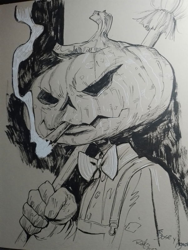 Nick Robles-Mervyn Pumpkinhead, in Vigo Jose y Agustin's New York Comic ...