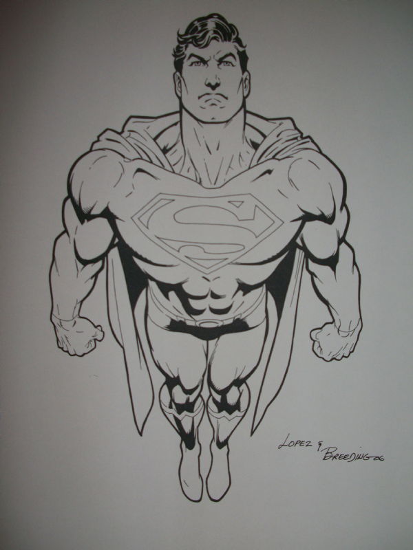 Jose Luis Garcia Lopez-Superman, in Vigo Jose y Agustin's Comissions ...