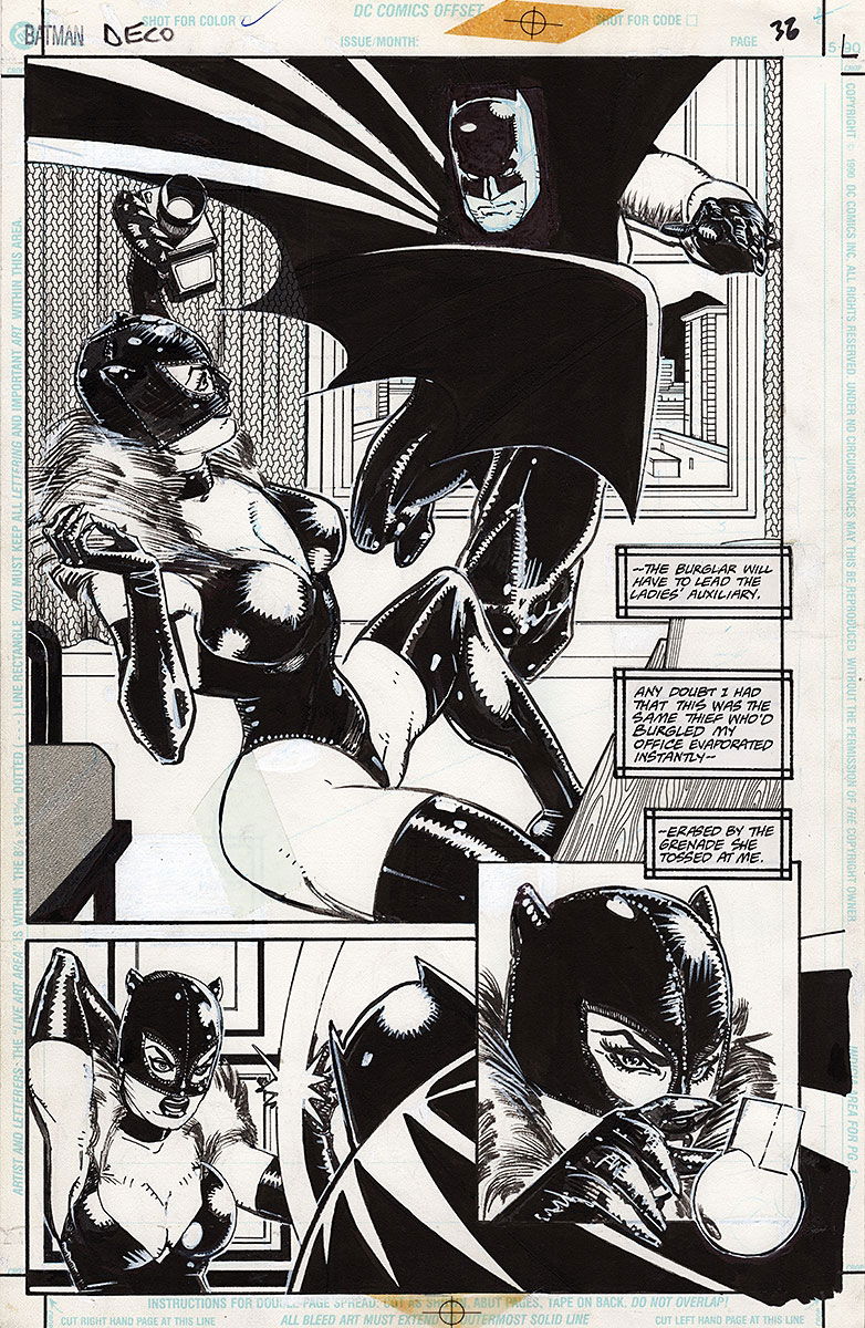 Batman: Dark Allegiances , in Enrico Salvini's MY COLLECTION - DC  Comics Comic Art Gallery Room