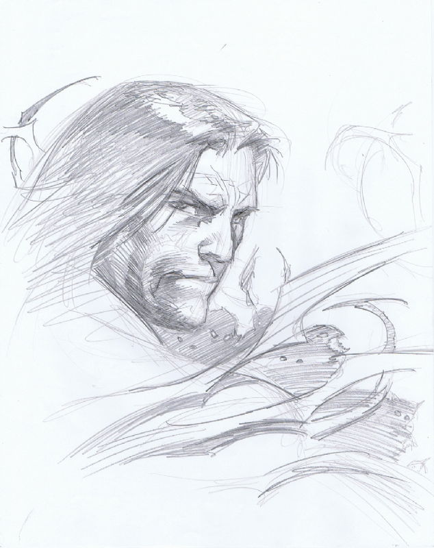 Darkness: Jackie Estacado Concept Sketch by Michael Broussard, in Royce ...