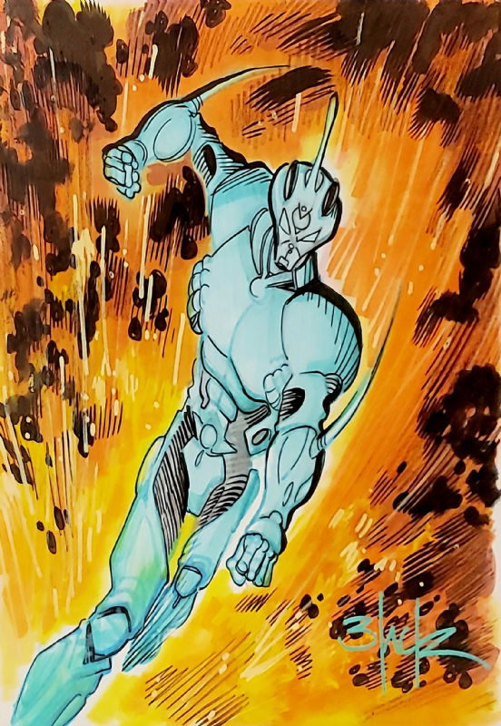 The Guyver Bonus Art By Dana Black In Royce Visos The Guyver Sketches And Commissions Comic 5163