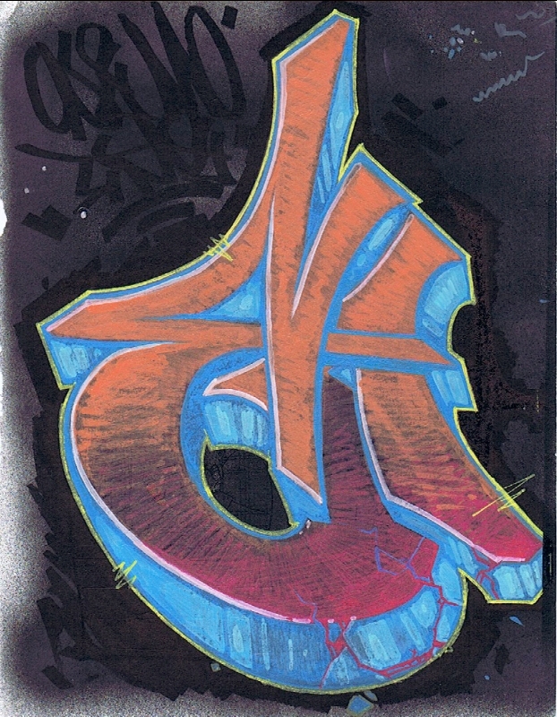 Andrew Huerta Sketchbook Graffiti Letter E In Royce Viso S Graffiti Art Comic Art Gallery Room