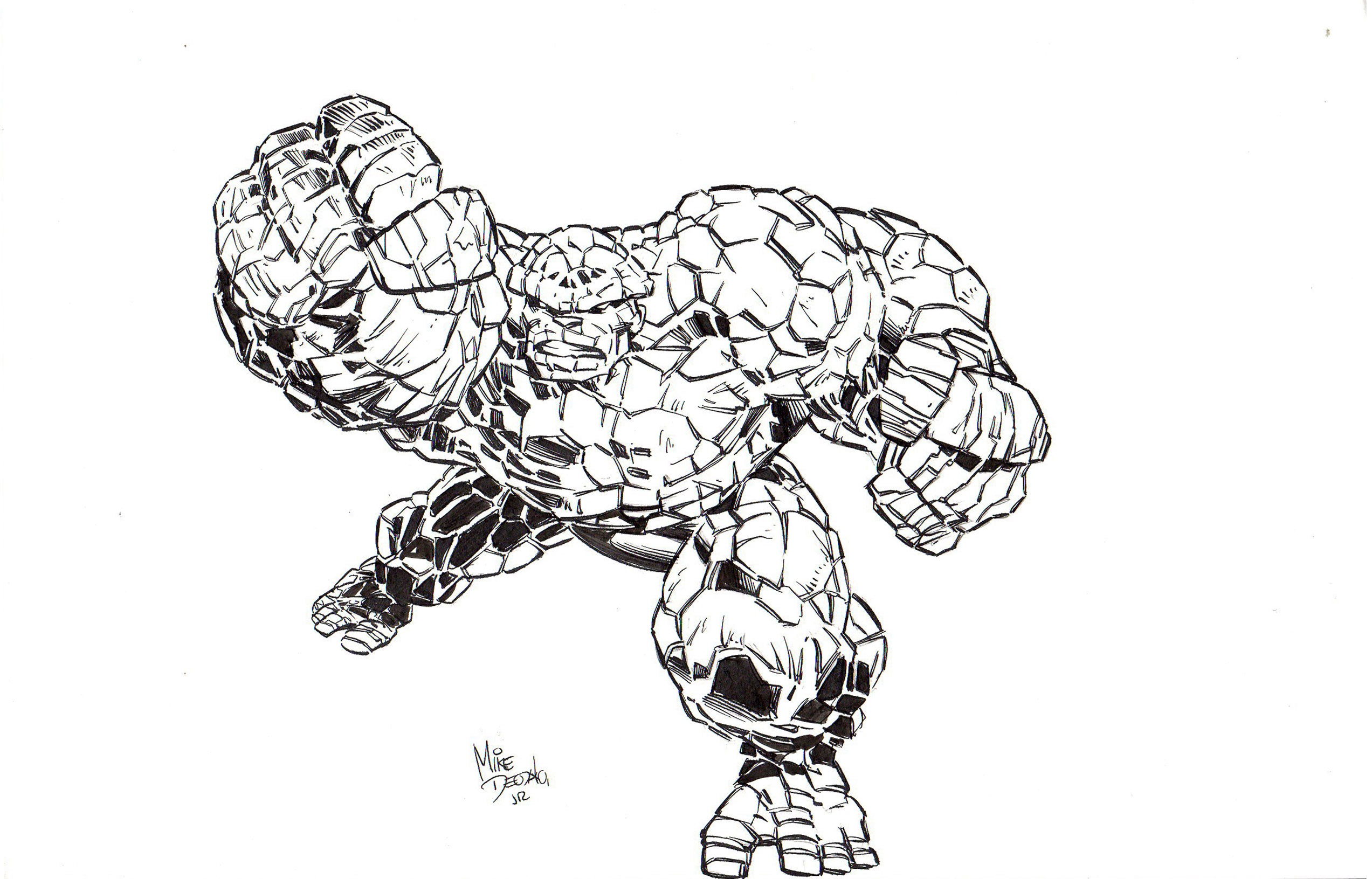 Deodato - Fantastic Four: The Thing , in Gallery TAVOLEORIGINALI.NET's ...