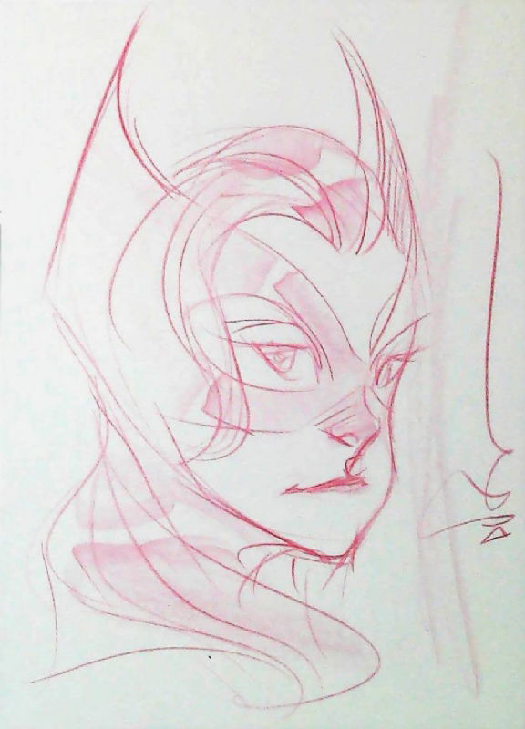 Huntress headshot from Dustin Nguyen, in Todd James's Art Purchases ...