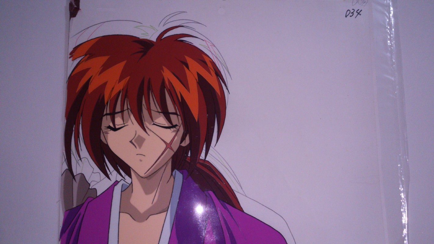 Rurouni Kenshin Shinomori Aoshi Anime Cel Picture Anime Manga Comics  Collection