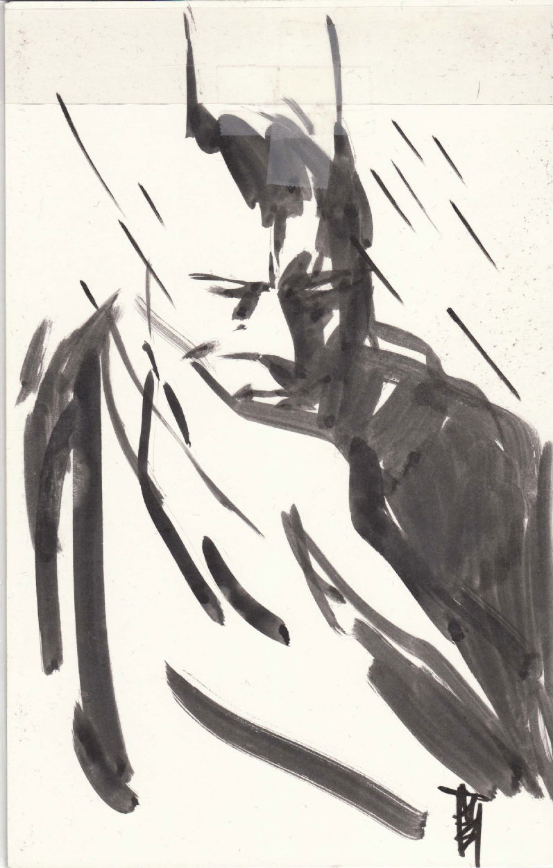 Batman By Alex Maleev In John Jagoring S Convention Sketches And Commissions From Various