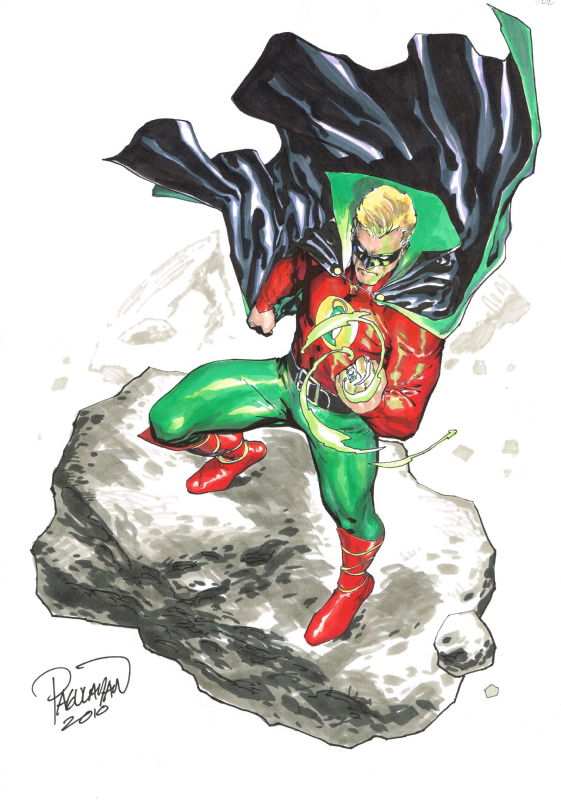 Alan Scott Green Lantern By Carlo Pagulayan In Wesley Duponts Green