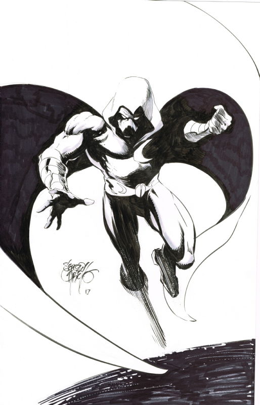 Moon Knight by Sergio Cariello, in Wesley Dupont's Defenders, Heroes ...