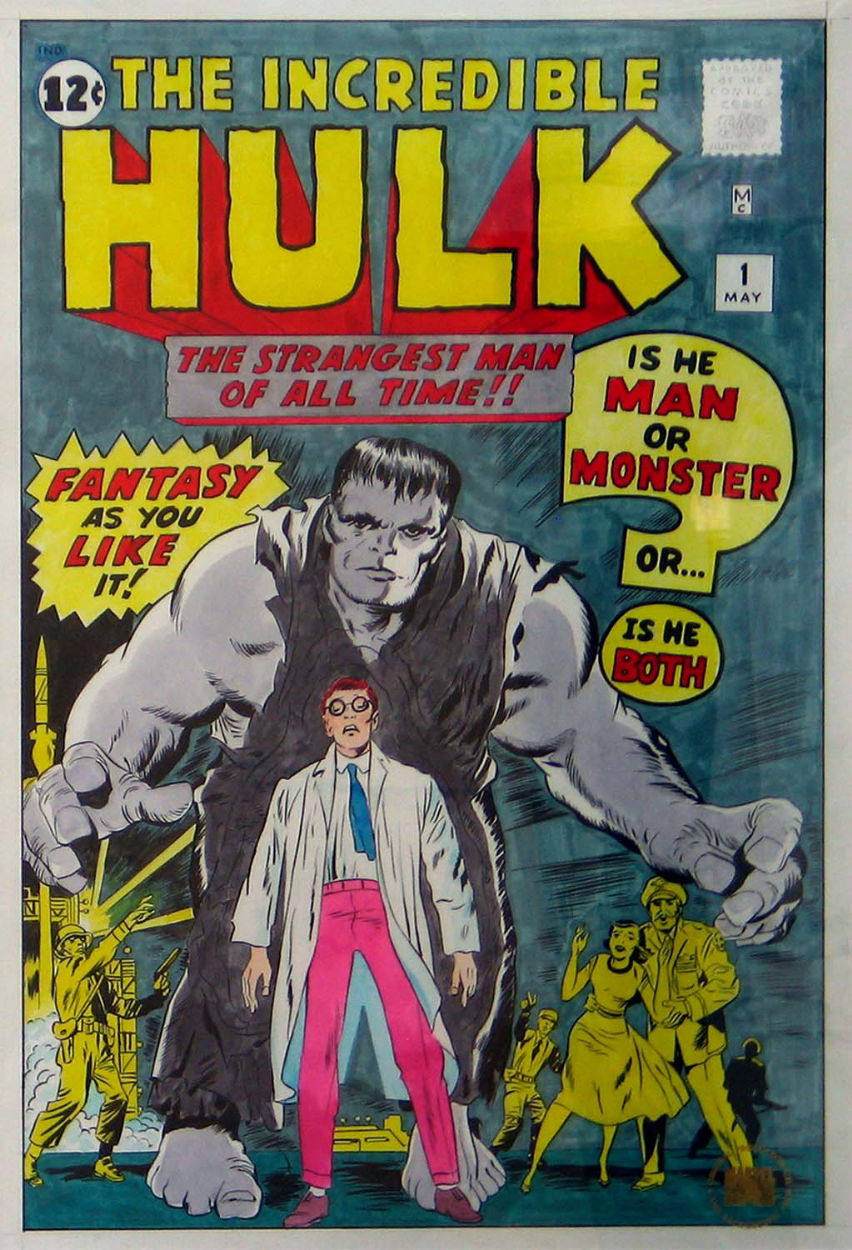 Incredible Hulk #1 Full Color Cover Recreation (by George Roussos), in ...