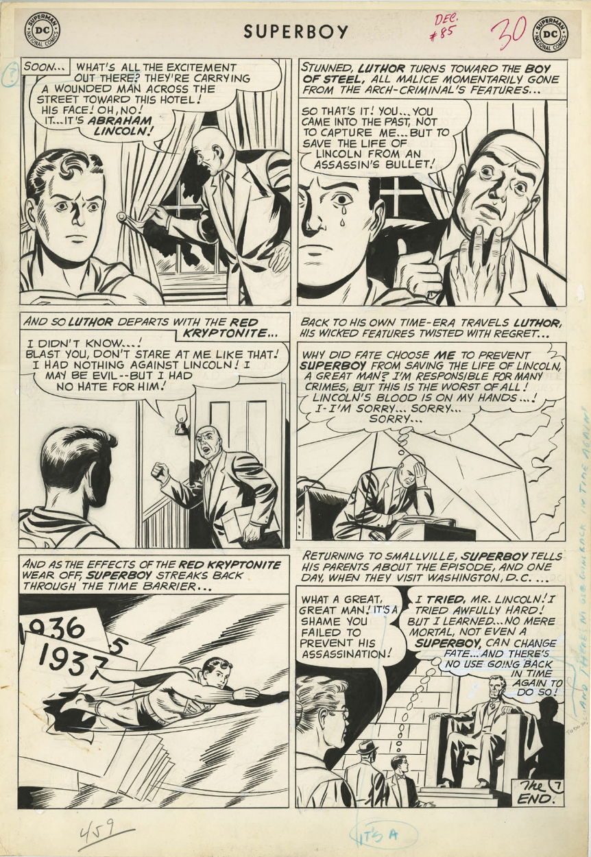 Superboy #85 ( The Impossible Mission! ), page 7, in Comicart Boston's ...