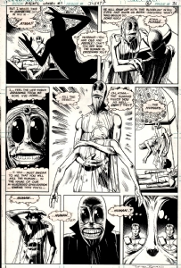 Brian Bolland - Xanadu SF page (1980) Comic Art