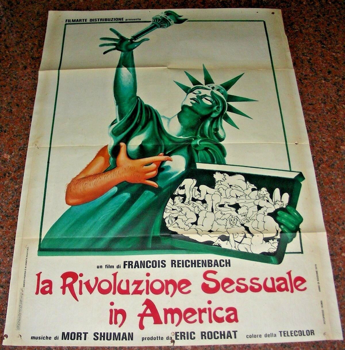 Michel Landi Sexoclock Usa Movie Poster Art In Rene Dorenboss 04 Iilustrations And Pin Up Art 1620