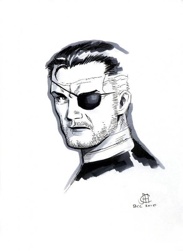 Punisher by Mark Teixeira, in Sean Leslie's Commissions Comic Art Gallery  Room