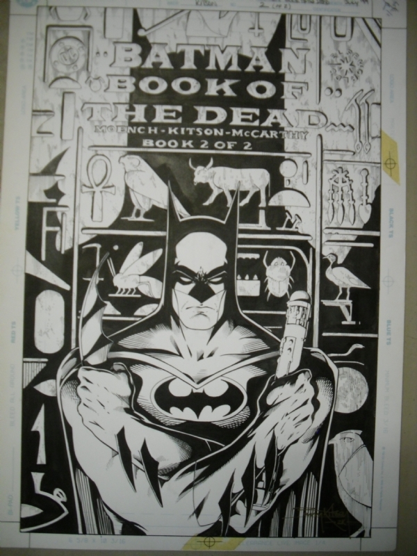 Batman Book of the Dead #1 Cover - Barry Kitson, in Jon Cresswell's Art for  Sale and Trade Comic Art Gallery Room