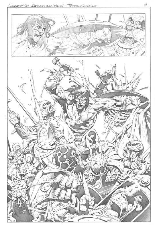 Conan, In Dimitris Koskinas's My Conan Art Collection Comic Art Gallery 