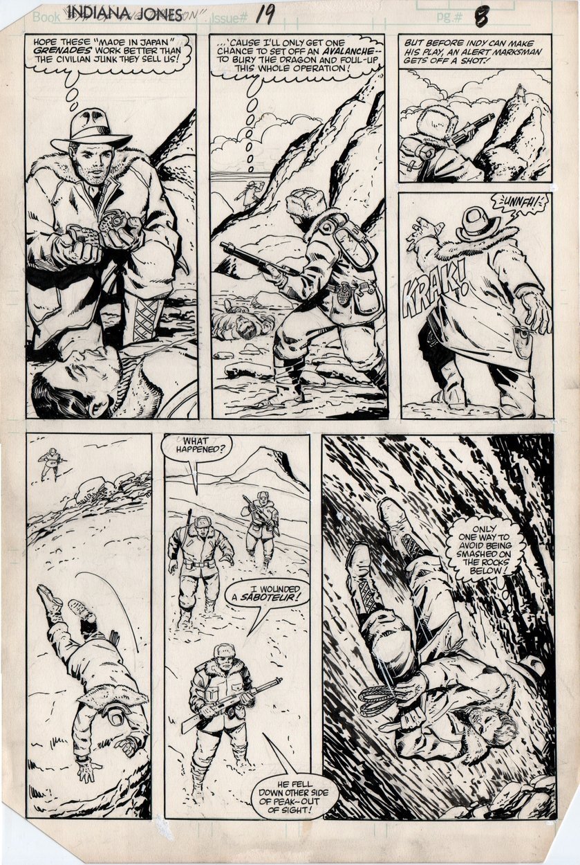 Further Adventures Of Indiana Jones Page In D Parker S If Adventure Has A Name Comic