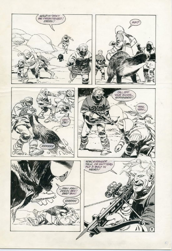 Zaffino Winterworld pg 8, in William Wray's Zaffino Room Comic Art ...