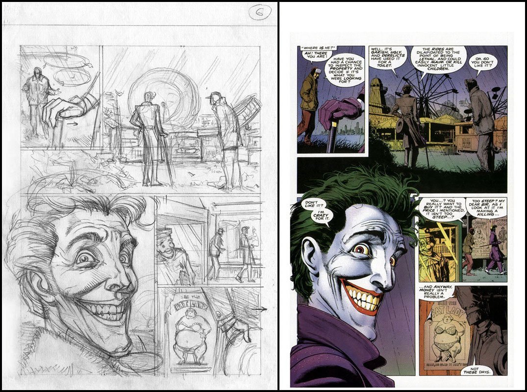 DC Batman The Killing Joke SIGNED by Brian Bolland - NM JOKER 