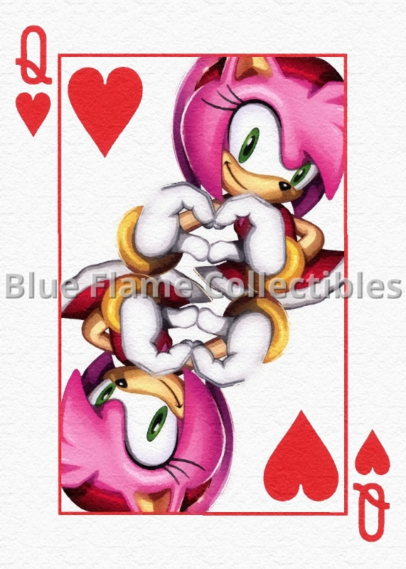 Amy Rose (Queen of Hearts), in Blue Jay Jumper's Sonic The