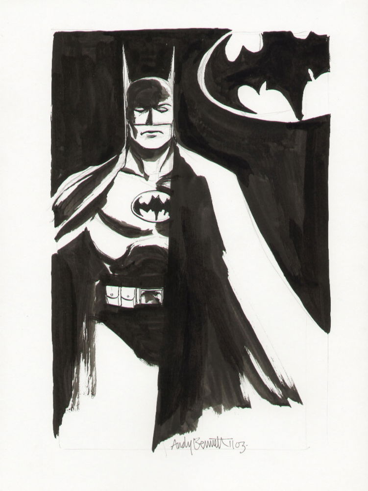 Andy Bennett Batman, in Randy Wade's Sketches and Drawings Comic Art ...