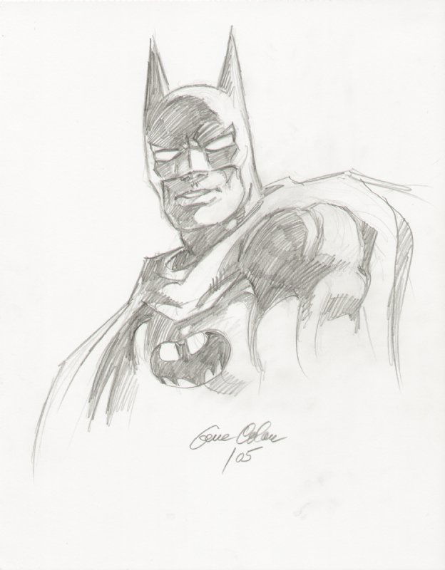 Gene Colan Batman HS, in Randy Wade's Sketches and Drawings Comic Art ...