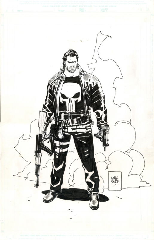 Goran Parlov - Punisher - Commission, in Luca B's Pin Up, Illustrations ...