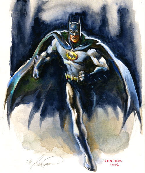 Texeira, Mark, in James Howell's Batman Sketches Comic Art Gallery Room