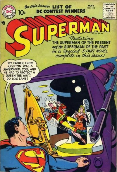 Superman #113 The Superman of the Present (1957) Page 3 by Wayne Boring ...