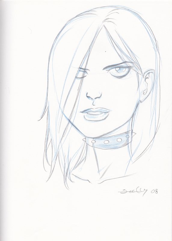Cassie Hack By Tim Seeley In Alex Chungs Sketches And Commissions Comic Art Gallery Room 