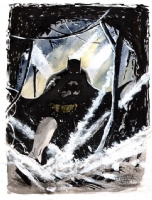 Batman homage Year One by David Enebral Comic Art
