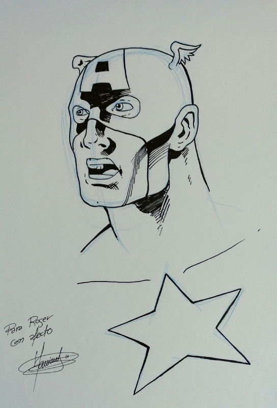 Captain America by Mariano De la Torre, in Roger Arzoz's Mariano De la ...