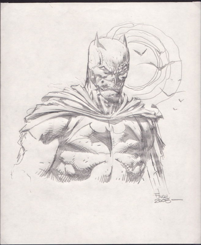 David Finch - BATMAN, in Alexandre Collection's Finch Comic Art Gallery Room