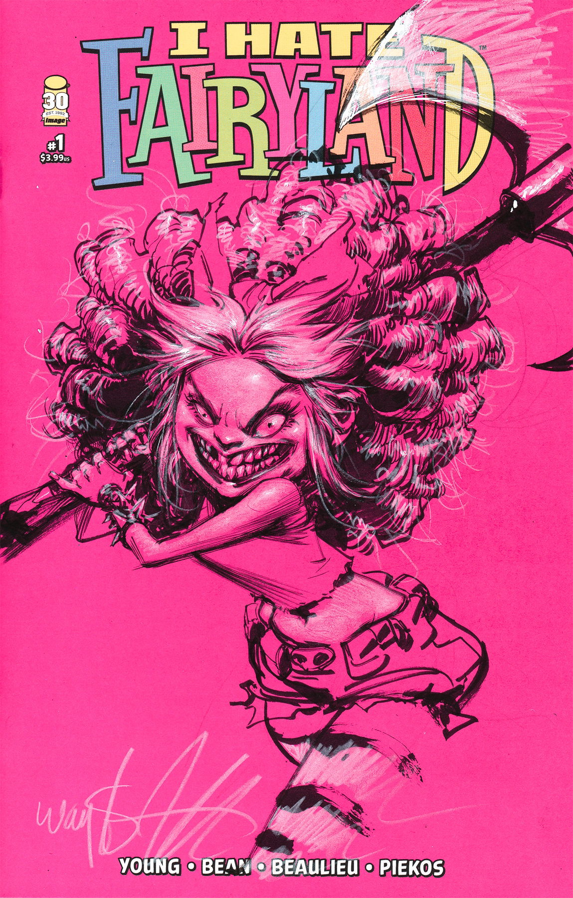 I Hate Fairyland Sketch Cover from SDCC, in Jonathan Wayshak's Sketch ...